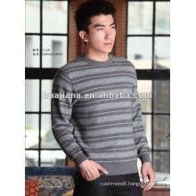 Classic 100% cashmere sweater for men